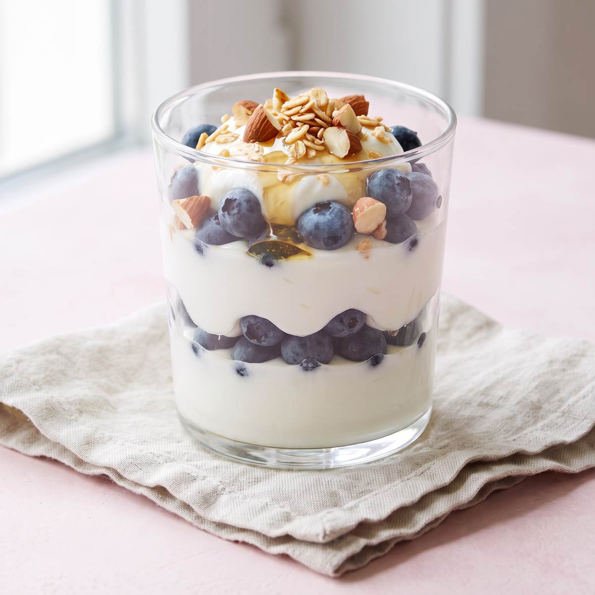 Greek yogurt parfait